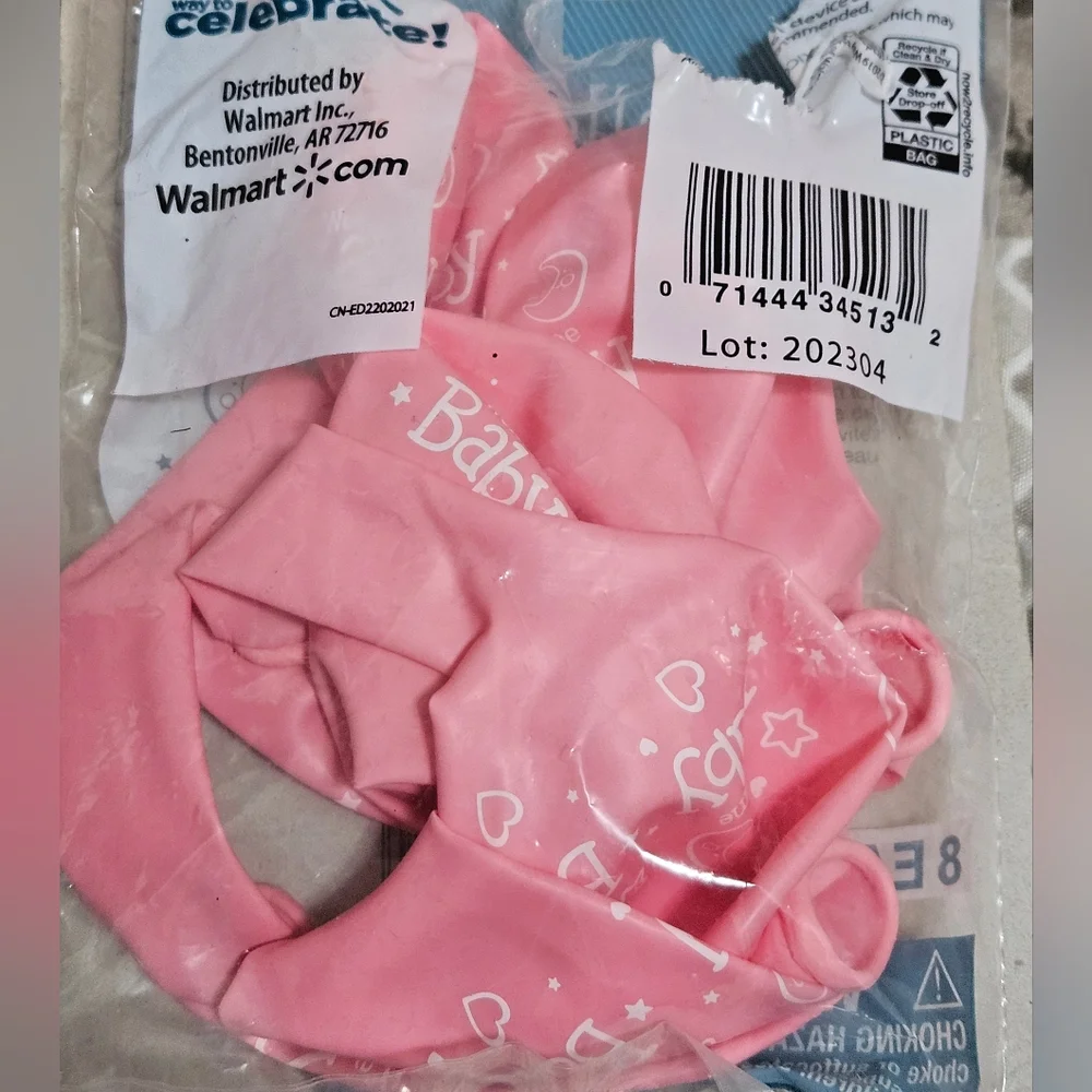 Pink Baby Shower Bundle Set